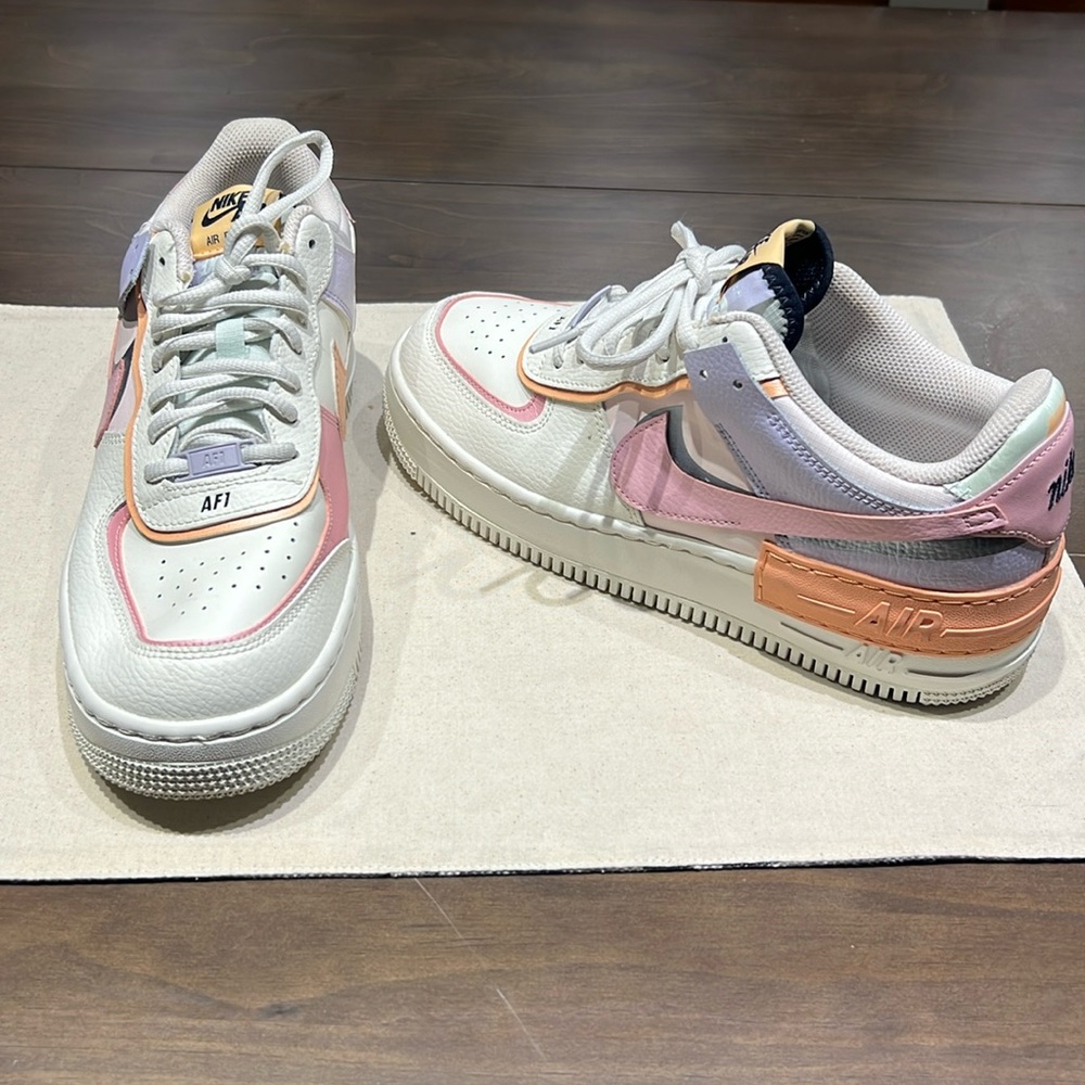 Nike spring colored Air Force 1s